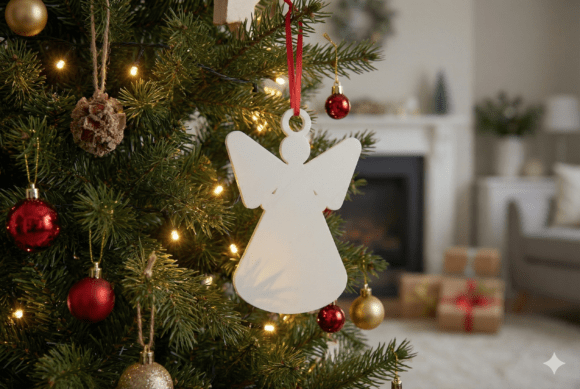 Angel Christmas Tree Ornament: A Digital STL Guide