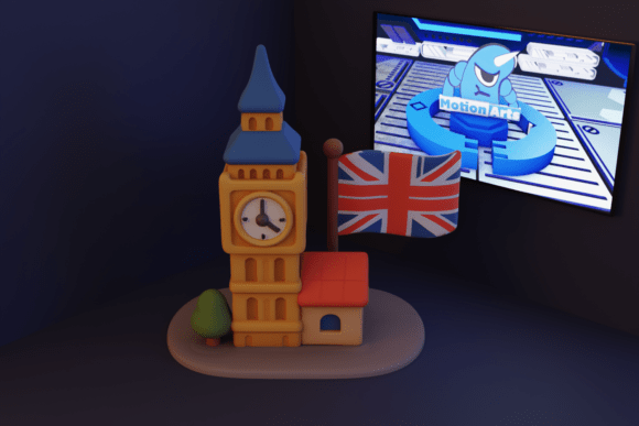 Big Ben Cartoon: A Practical 3D Model for Creators