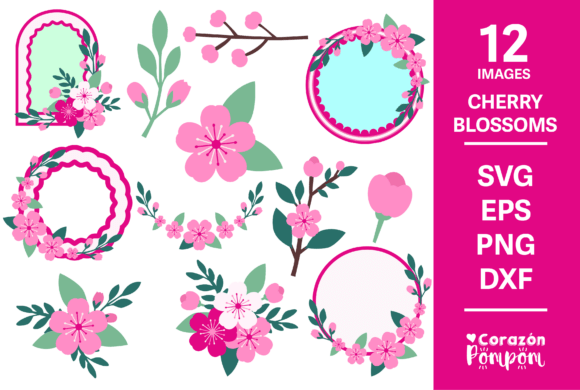 Cherry Blossom SVG Bundle: Your Ultimate Spring Design Resource