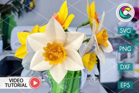 Daffodil Flower SVG: A Practical Guide to Crafting Realistic Paper Blooms