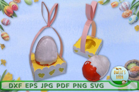 Easter Egg Basket with Bunny Ears: A Comprehensive Guide to Custom Digital Packaging