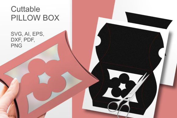 Flower Window Pillow Box Template SVG: A Strategic Asset for Packaging and Branding