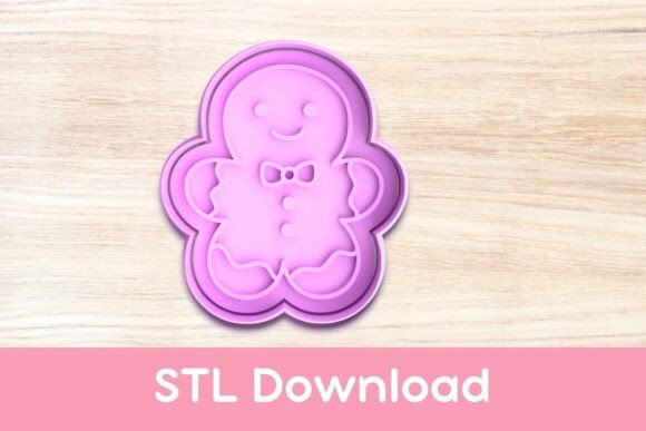 Gingerbread Man Cookie Cutter and Stamp STL: A Guide to Perfect Holiday Baking