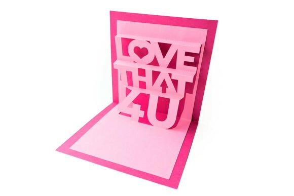 Love That for You Kirigami Pop Up Card: A Strategic Tool for Meaningful Connection
