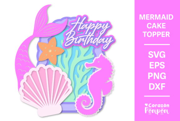 Mermaid Cake Topper SVG: A Creative Guide