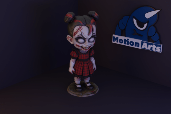 Monster Doll Girl: A Guide to Printing the Perfect Dark Fantasy Model