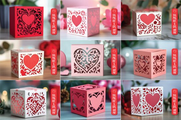 Paper Cut Valentine Gift Box SVG Bundle: A Guide to Flawless Crafting