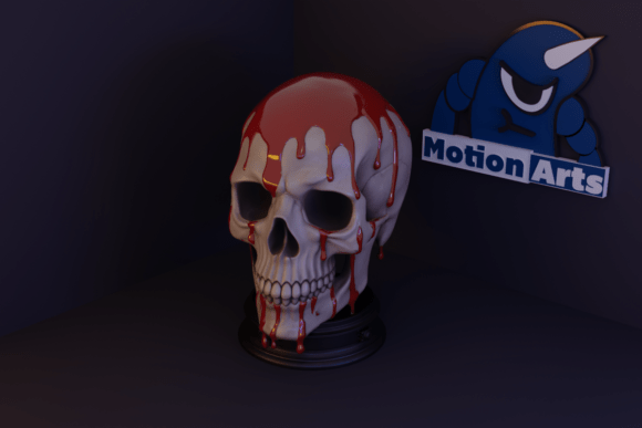 Skull Dripping Blood: A Definitive Guide to 3D Printing Gothic Artistry