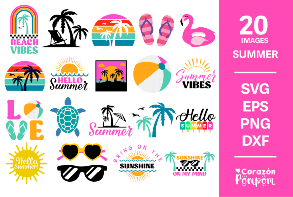 Summer SVG Bundle: Elevate Your Seasonal Crafting Projects