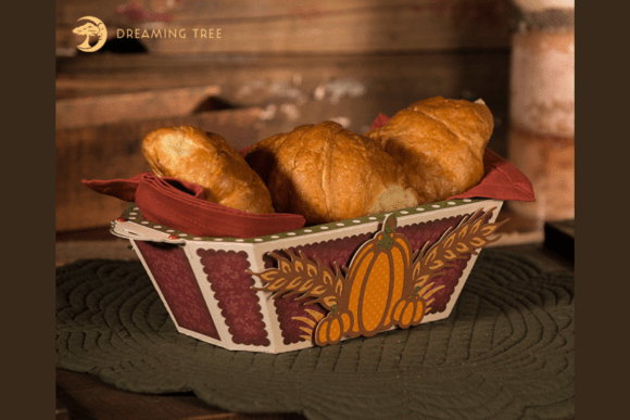 Thanksgiving Bread Basket SVG Craft
